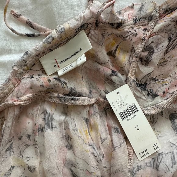 NWT | Anthropologie | Sheer Floral Dress - Picture 7 of 8
